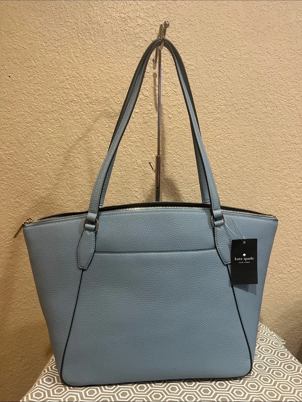 kate spade structured pebbled